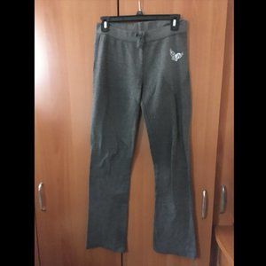 [Girl's/Teen's] Grey Sweatpants with Butterfly